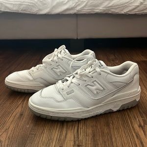 New Balance 550 Shoes - White Grey
